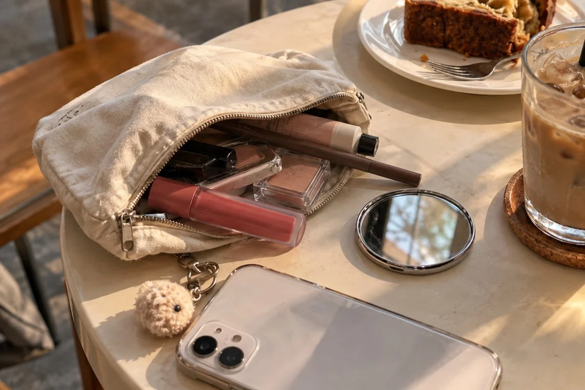 Photo 1 of 1 in “The One Thing in Your Makeup Bag You’d Go Back Home For 👜”